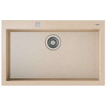Teka Мивка Teka ForSquare 72.40 TG, Гранит, Авт. клапан, За шкаф, 80 см, Светлобежов (115230002)
