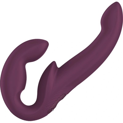 FUN FACTORY Share Vibe Pro двойно дилдо вибриращ Burgundy 14 см