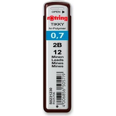 Rotring 5057060 TIKKY tuhy do mikrotužky 0,7 mm 2B