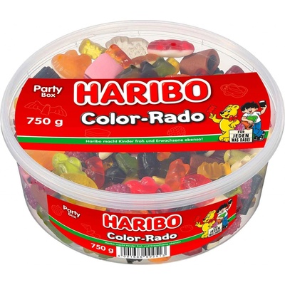 Haribo Color-rado box 0,75 kg