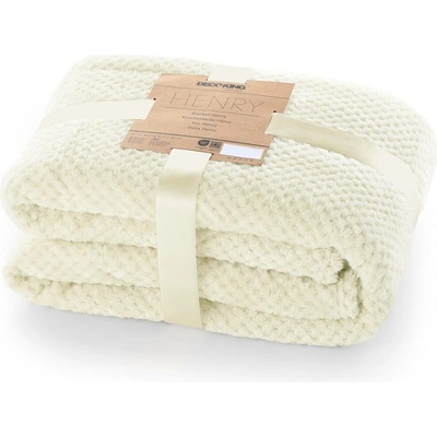DecoKing Deka z mikrovlákna Henry CREAM 150x200