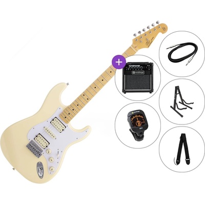 SX SST57+ /HSH Premium SET Vintage White Електрическа китара
