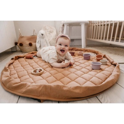 Play&Go Noomad soft Podložka na hranie Organic Tawny Brown