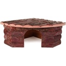 Trixie Jesper Dřevěný dům rohový pro králíka 42 x 15 x 30 cm