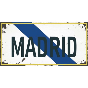 Ceduľa značka Madrid