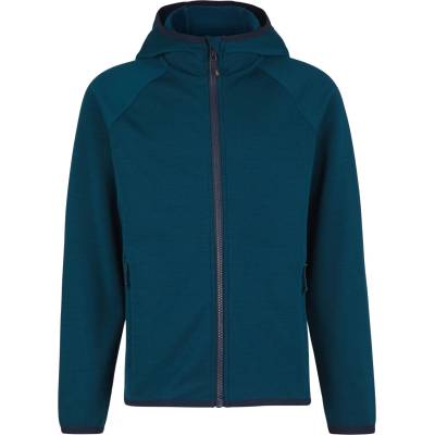 Heber Peak Детски вълнен пуловер Heber peak Kid's MerinoBlend SaplingHe. II Hoody Zip-up hoodie - Steel Navy - размер 104 (EU) (704-4958-0311)
