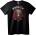 NOONEBRAND Тениска Потиснат череп - 7XL, White