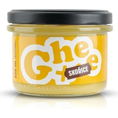 České Ghíčko Ghí přepuštěné Máslo speciál skořice s vanilkou 220 ml