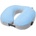 Cocoon Възглавница за пътуване Cocoon U-Shaped Neck Pillow Pillow - Light Blue / Grey - размер 33 x 27 x 12 cm (557-0633-0211)