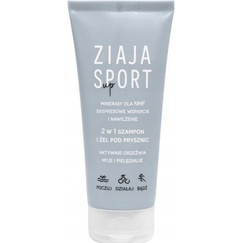 Ziaja Sport Up 2v1 sprchový gél a šampón 200 ml