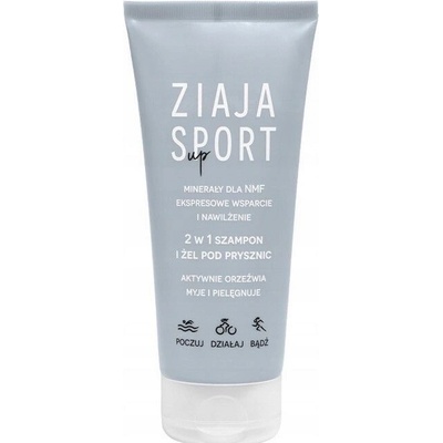 Ziaja Sport Up 2v1 sprchový gél a šampón 200 ml