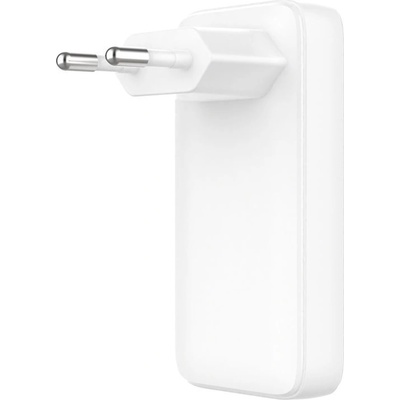 FIXED Slim 2xUSB-C пътно зарядно устройство GaN PD 45W бяло FIXCG45S-2C-WH (FIXCG45S-2C-WH)