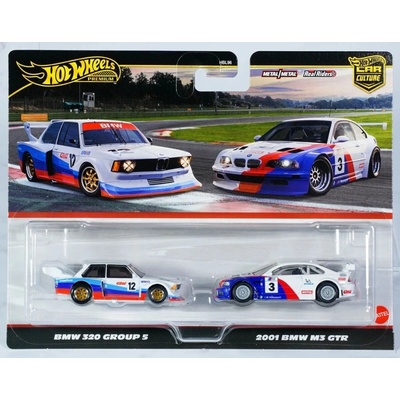 Mattel Hot Wheels Sada prémiových angličáků BMW