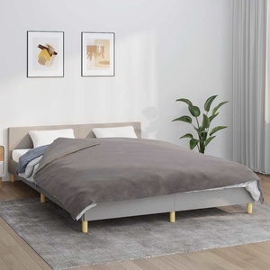 Pure Line Home Тежко одеяло с плик, сиво, 200x225 см, 9 кг