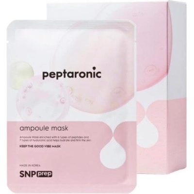 SNP Маска за лице с Хиалурон и Пептиди SNP Prep Peptaronic Ampoule Mask (SNP091929)