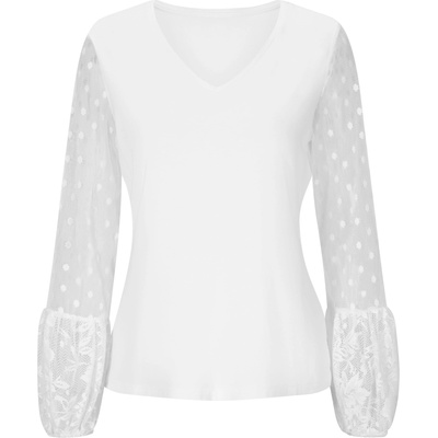 heine Блуза бяло, размер 46