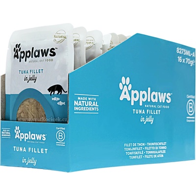 Applaws Cat tuňák jelly 16 x 70 g