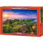 Castorland Пъзел Castorland от 3000 части - Изгрев в планината, Южна Корея (C-300747-2)