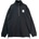 LAKOR Мъжки пуловер LAKOR Halfzip Wall of Wonder Patch Jumper - Moonless Night (017-4270-0112)
