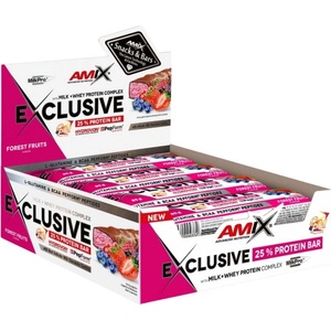 Amix Nutrition Exclusive Protein Bar [12 x 85 грама] Горски плодове