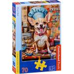 Castorland Пъзел Castorland от 70 части - Куче готвач - baby
