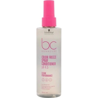 Schwarzkopf BC Bonacure Color Freeze pH 4.5 Spray Conditioner 200 ml балсам без отмиване за ярък цвят на боядисана коса за жени