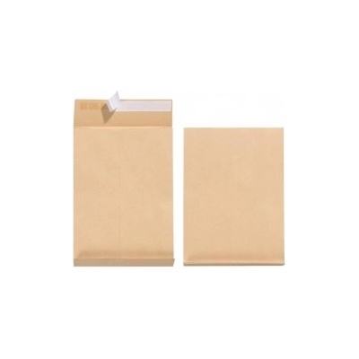 HERLITZ Taška B4 Herlitz s X dnom a odtrhávacou páskou 250 x 353 mm 130g hnedá 5ks