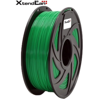 XtendLAN PLA 1,75mm průhledný 1kg zelený