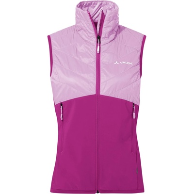 Vaude Дамски синтетичен елек Vaude Women's Brenva Vest II Softshell vest - Pink Orchid - размер 40 (EU) (132-1169-0614)