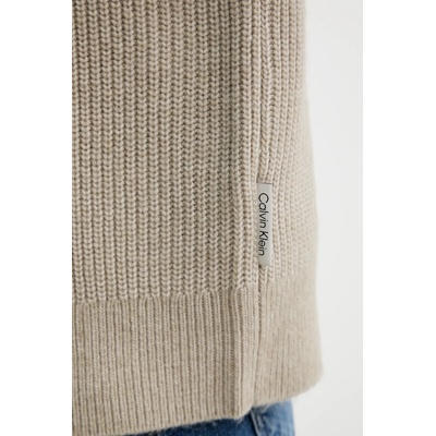 Calvin Klein Пуловер с вълна Calvin Klein (LV044D365G)