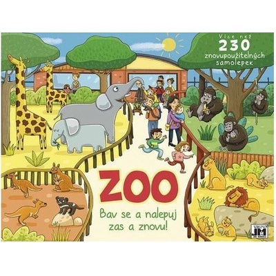 Album adhéznych nálepiek ZOO 230 ks
