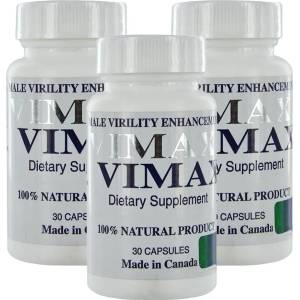  3 x Vimax капсули за уголемяване на пениса и по-добра ерекция