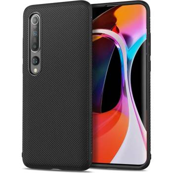 GKK Силиконов Калъф за XIAOMI MI 10 Pro, Twill Case, Черен (5901019065271)