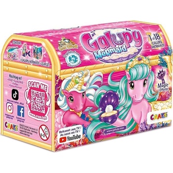 CRAZE Кутия с фигурка изненада Craze Galupy - Mermaid, асортимент (C50576)