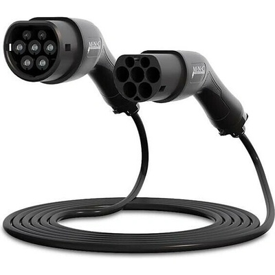 MNC Kabel nabíjecí 54934 typ 2 11kW 16A 3 fáze 5m pro elektromobil – Zbozi.Blesk.cz