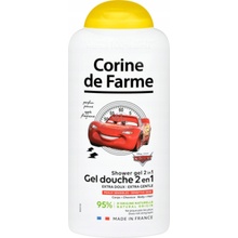 Corine de Farme Auta 2v1 šampon na vlasy a sprchový gel pro děti 300 ml