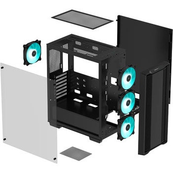 Image 1 of Deepcool CC560 TG Black (R-CC560-BKGAA4-G-1)