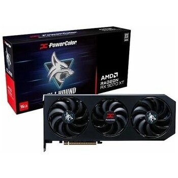 PowerColor Radeon RX 9070 XT Hellhound 16GB GGDR6 RX9070XT 16G-L/OC
