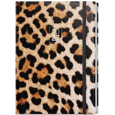 Oskar Lamino A5 Týdenní 2027 Leopard
