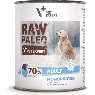 VetExpert Raw Paleo Adult Cod 800 g