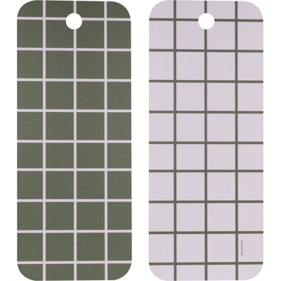 Muurla Дъска за рязане и сервиране Checks & Stripes 18 x 44 см (2340-1844-03)