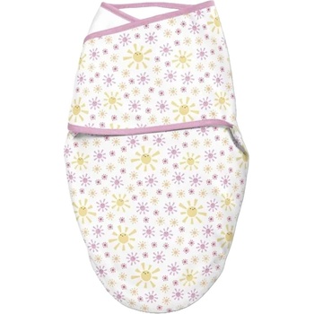 SwaddleMe Памучна пелена Swaddleme - Whisper Quiet-You are my Sunhine, 0.3 Tog (58796BDSV)