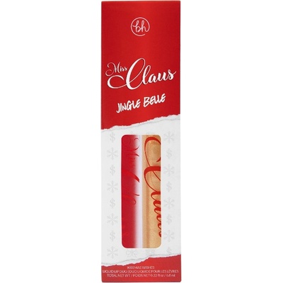 BH Cosmetics BH Miss Claus Liquid Lip Duos Jingle Belle Комплект 6, 8gr