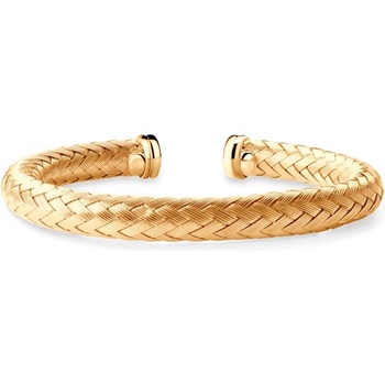 SAVICKI Narukvica 6 mm: pozlaćeno srebro