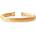 SAVICKI Гривна Bangle, позлатено сребро, 6, 0 мм
