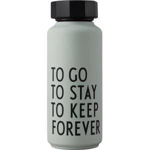 Design Letters Термос Hot сиво-зелен (30100105GREYGREEN)