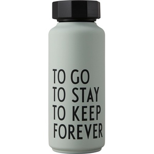 Design Letters Термос Hot сиво-зелен (30100105GREYGREEN)