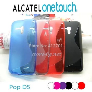 Image 1 of Alcatel Pop D5 Силиконов Калъф + Стилус