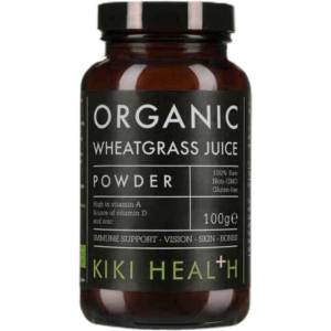 KIKI Health Organic Wheatgrass Juice Powder [100 грама]