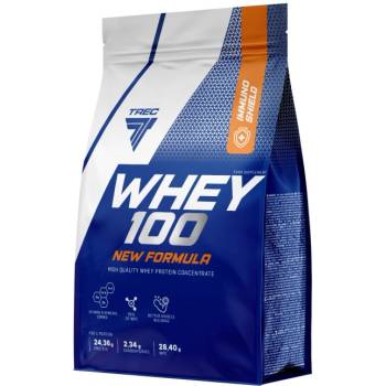 Trec Nutrition Whey 100 | High Quality Whey Protein Concentrate with Immuno Shield [700 грама] Шоколад с портокал